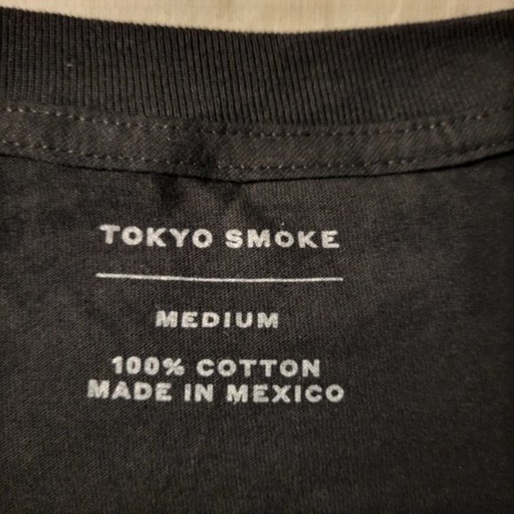 Men's Tokyo Smoke medium black t-shirt - Picture 5 of 5